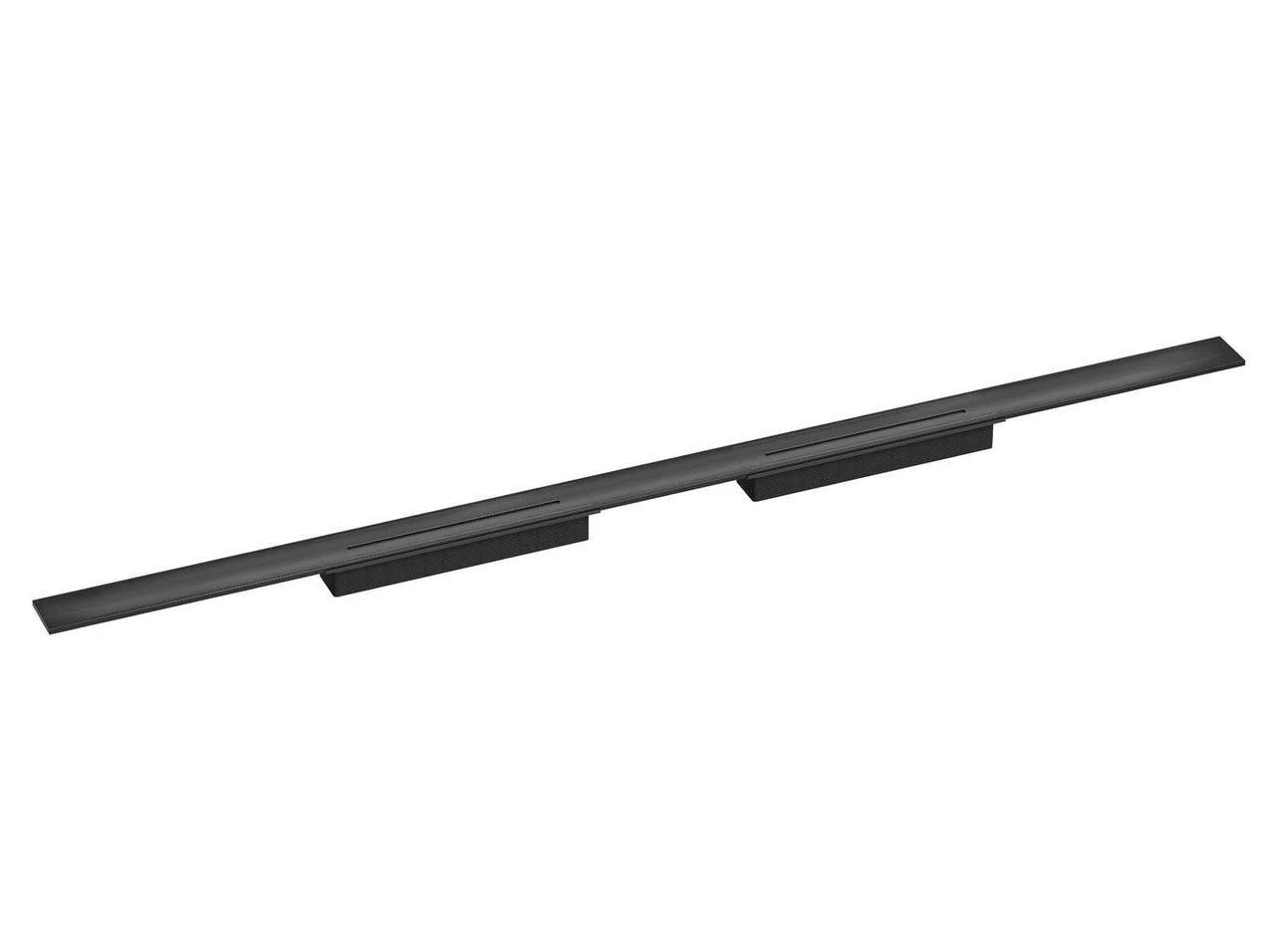 Dallmer Shower channel CeraFloor Select Duo black matt, 1500 mm