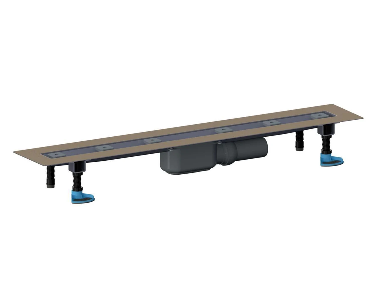 Dallmer Shower channel CeraLine Plan F 1200 mm, DN 50