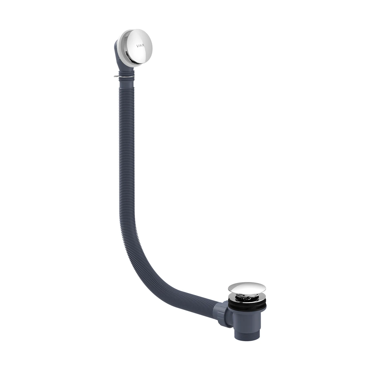 VitrA Round click bath waste - Chrome 5704106