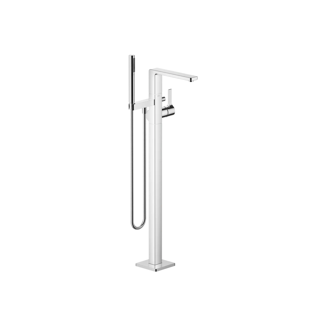 Dornbracht LULU Single-lever bath mixer with stand pipe for free-standing assembly with hand shower set 25863710