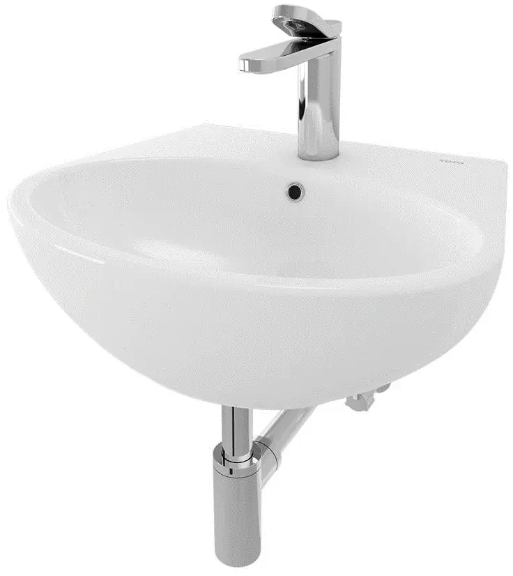 TOTO "Le Muse" Wall Hung Lavatory w/bracket (450 x 400 x165mm) LW810CJW/F#W
