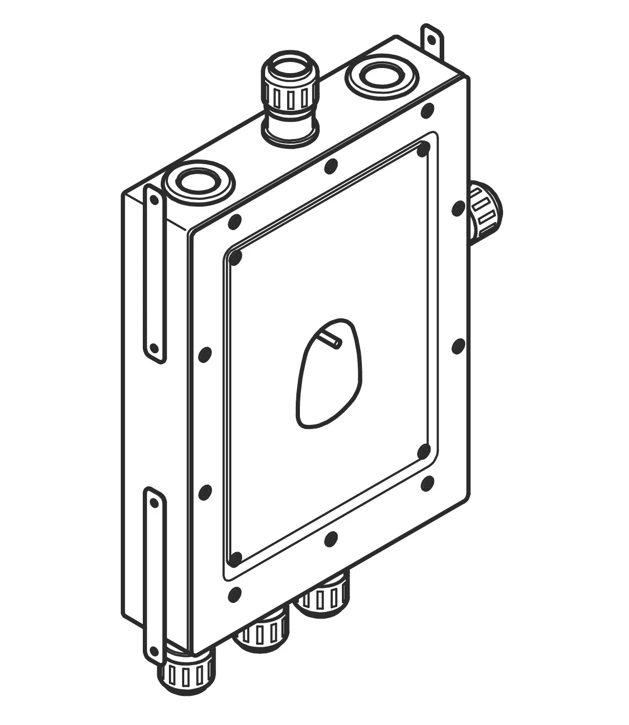 Dornbracht Drybox Thermostat module without volume control - 3950397090