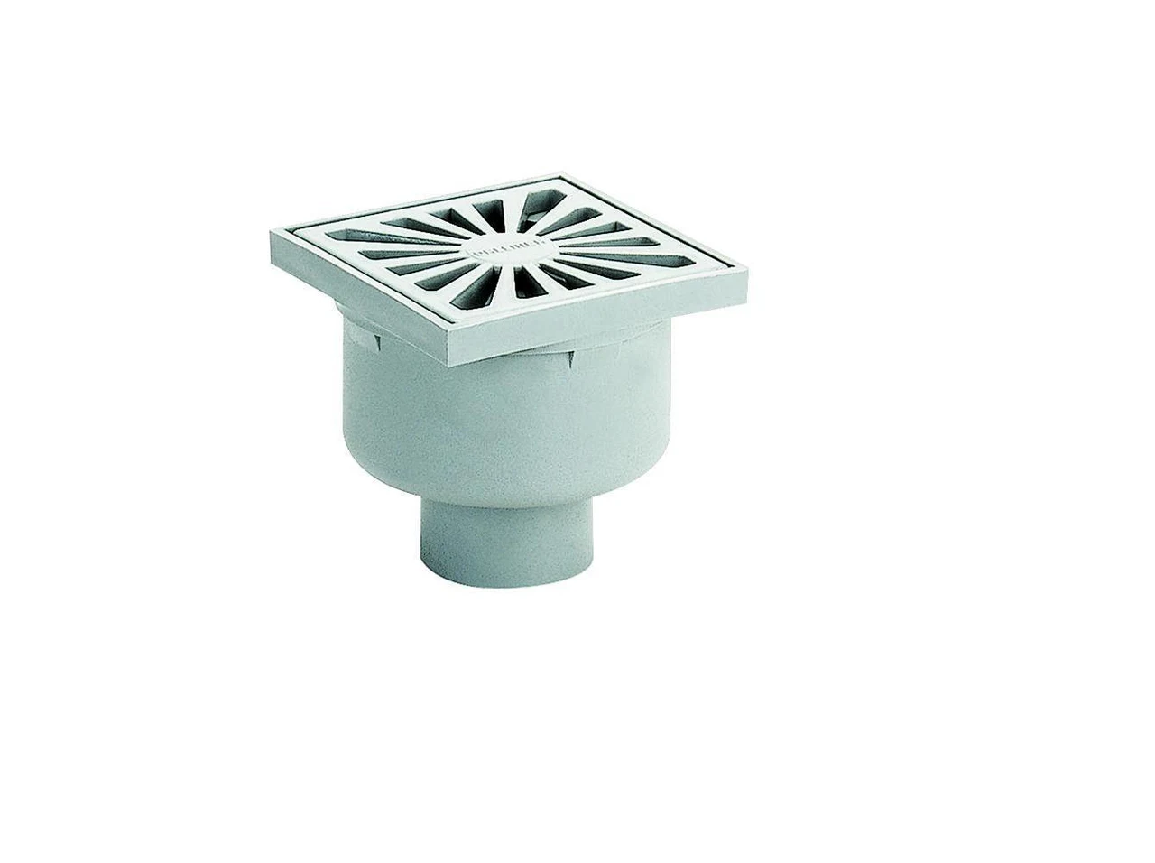 Dallmer Floor drain type 60, DN 50, 100 x 100 mm 600509