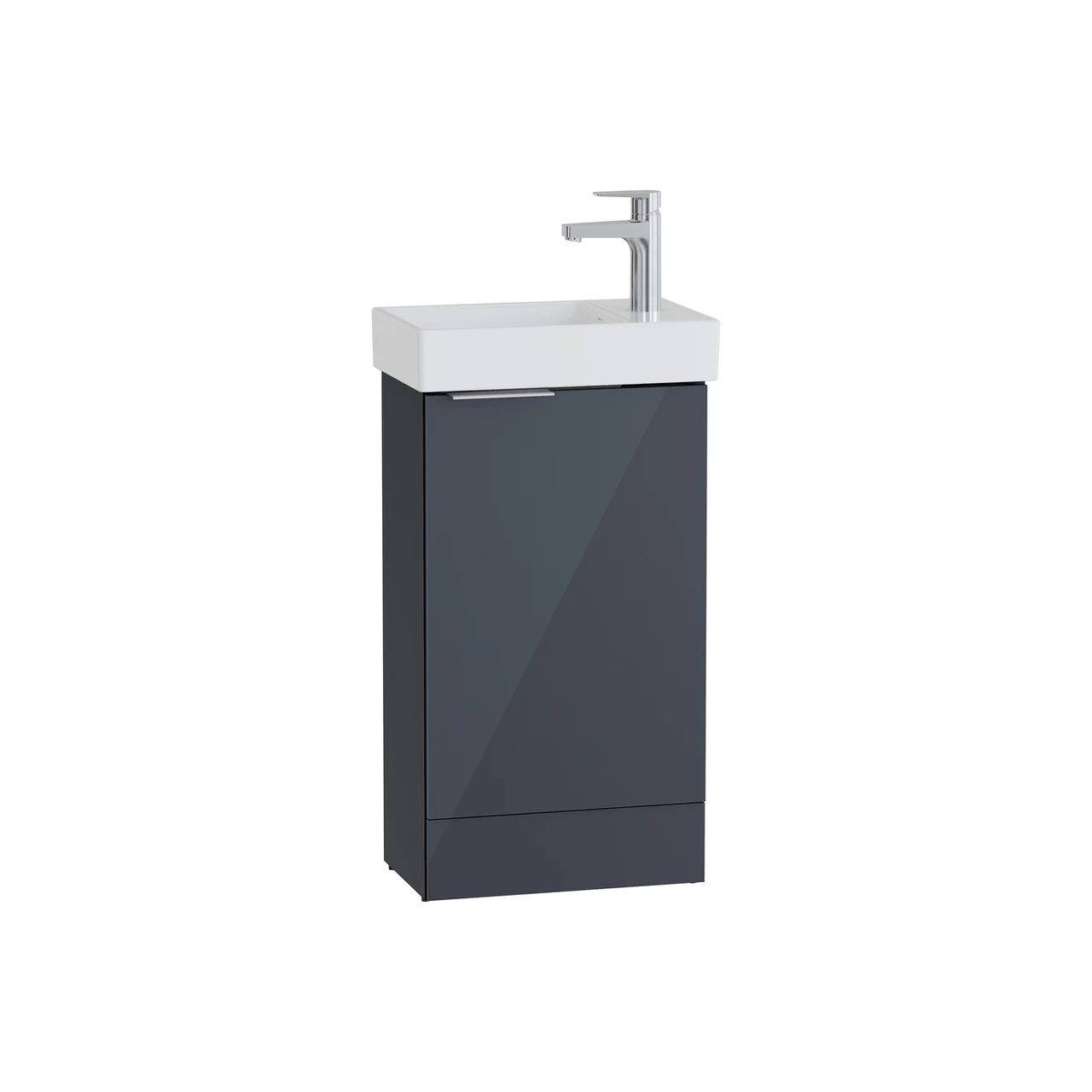 VitrA S20 Square Floor-standing Washbasin Unit – 45cm 80022