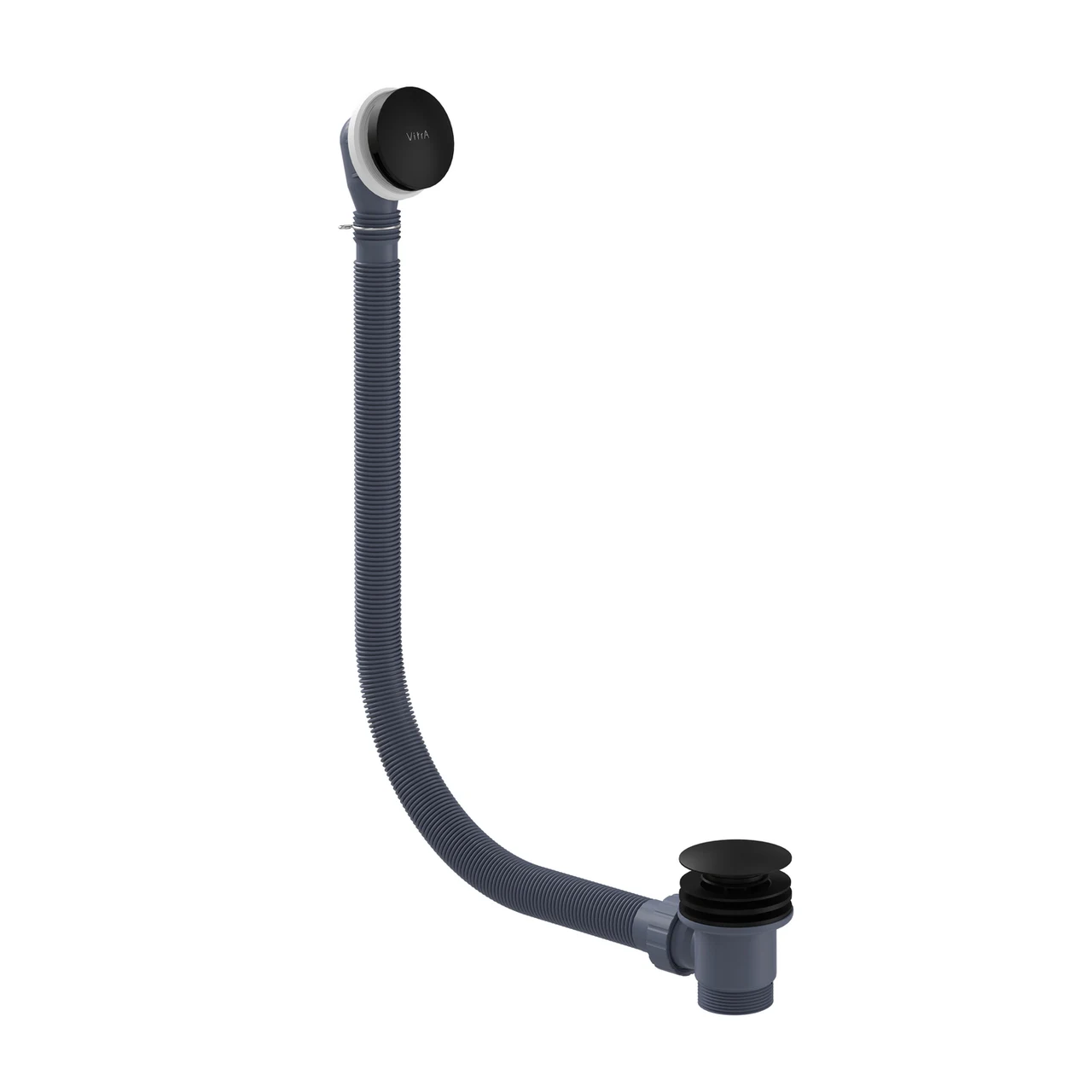 VitrA Round click bath waste - Matt black 5704107