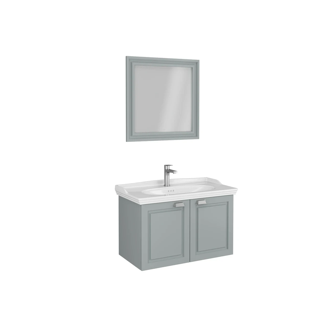 Isvea Valentia Washbasin Unit Double Door 90 cm 27VLS067090I