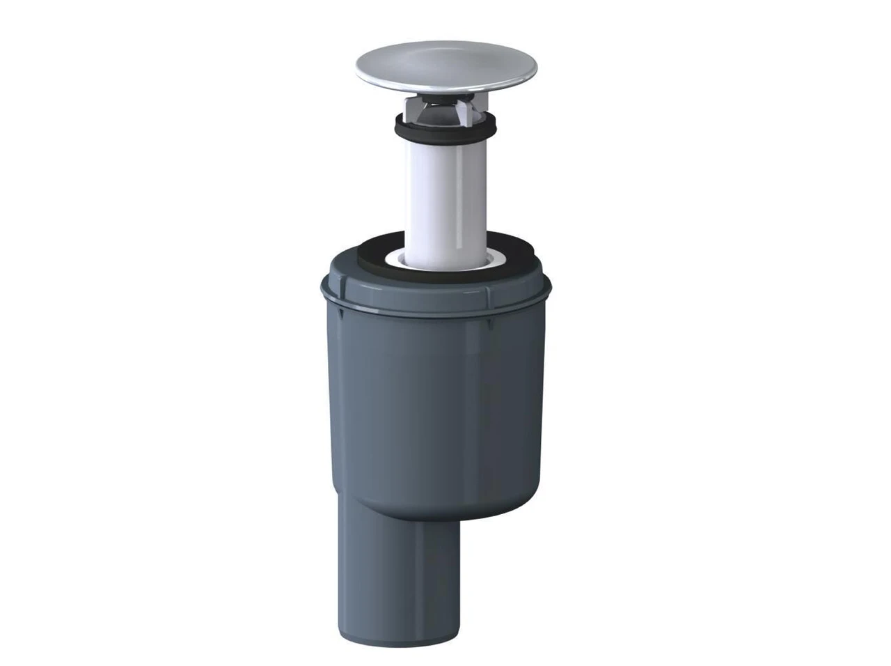 Dallmer Shower trap TELOS V, vertical, raised grid chromed, DN 50 150219