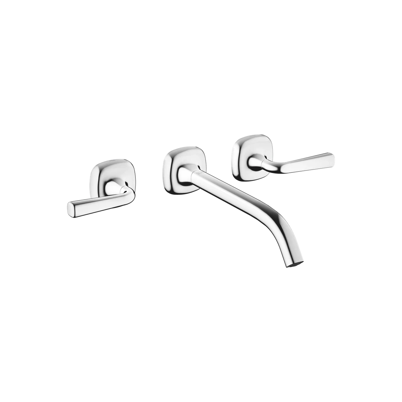 Dornbracht COYA Wall-mounted basin mixer without pop-up waste