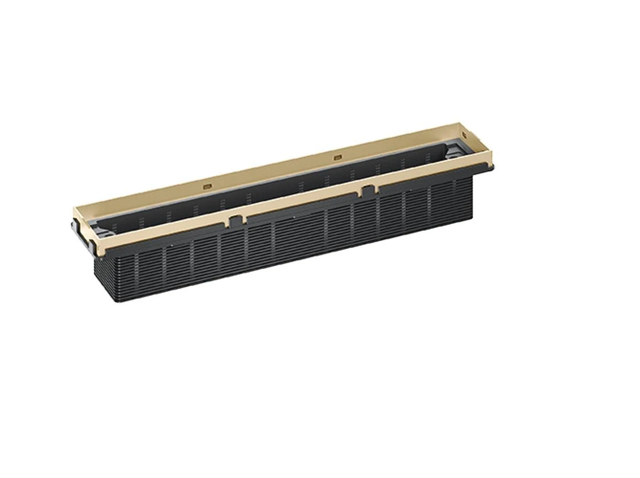 Dallmer Shower channel CeraFrame Individual brass matt