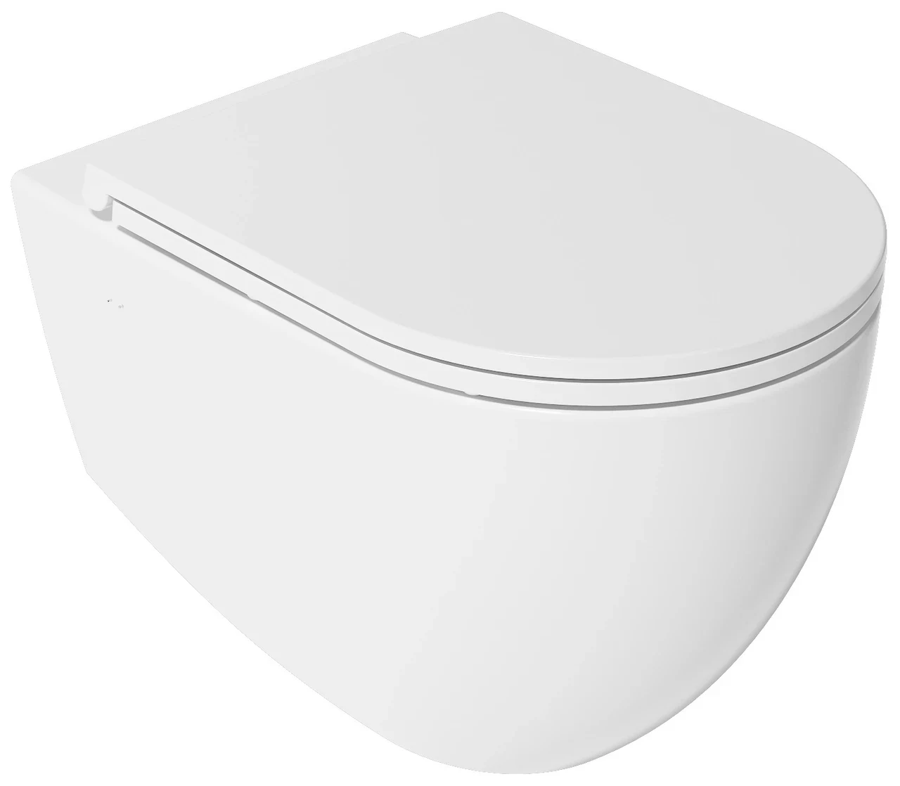 Isvea Infinity Due Wall-Hung Toilet - CleaRim Plus 10NF02005