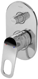 TOTO "Rei R" Single Lever Bath & Shower Mixer W/Diverter TX442SRRN