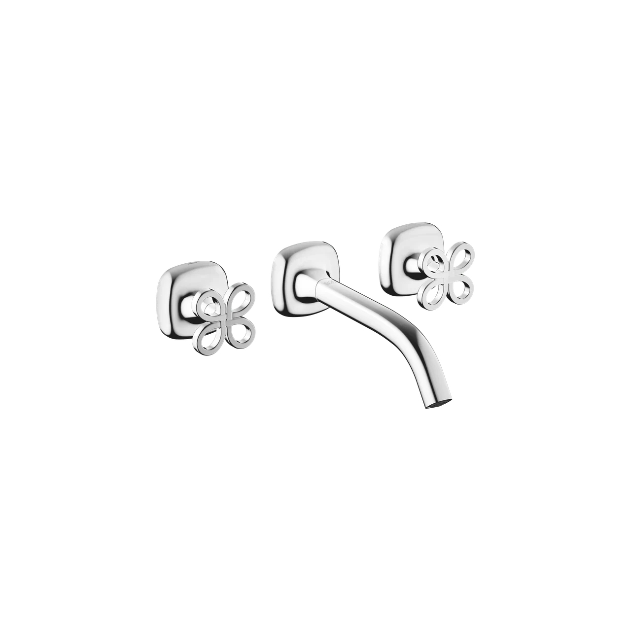 Dornbracht Wall-mounted basin mixer without pop-up waste 36712424