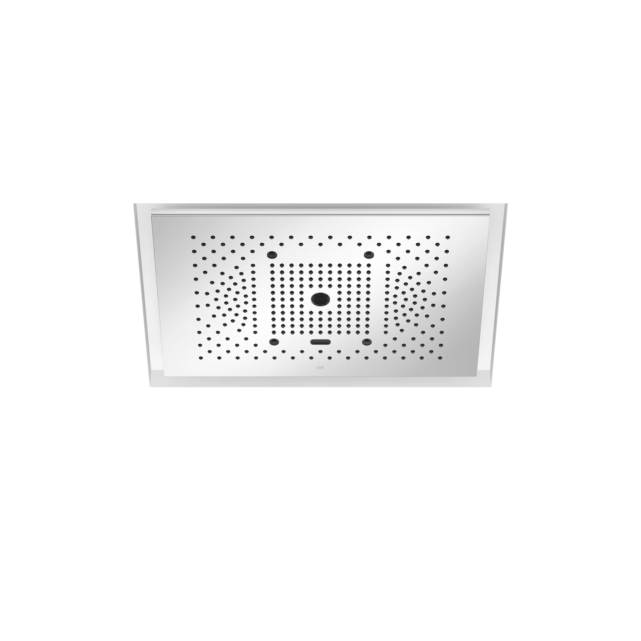 Dornbracht SERENITY SKY+ Rain panel for recessed ceiling installation with light