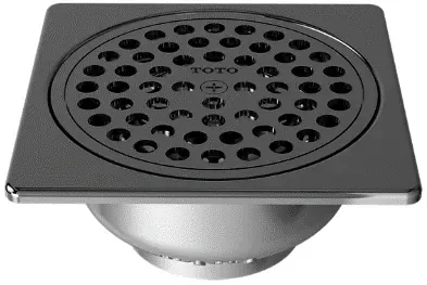TOTO Floor Drain w/ Square Flange (115 x 115 mm) x 2” TX1EBV1