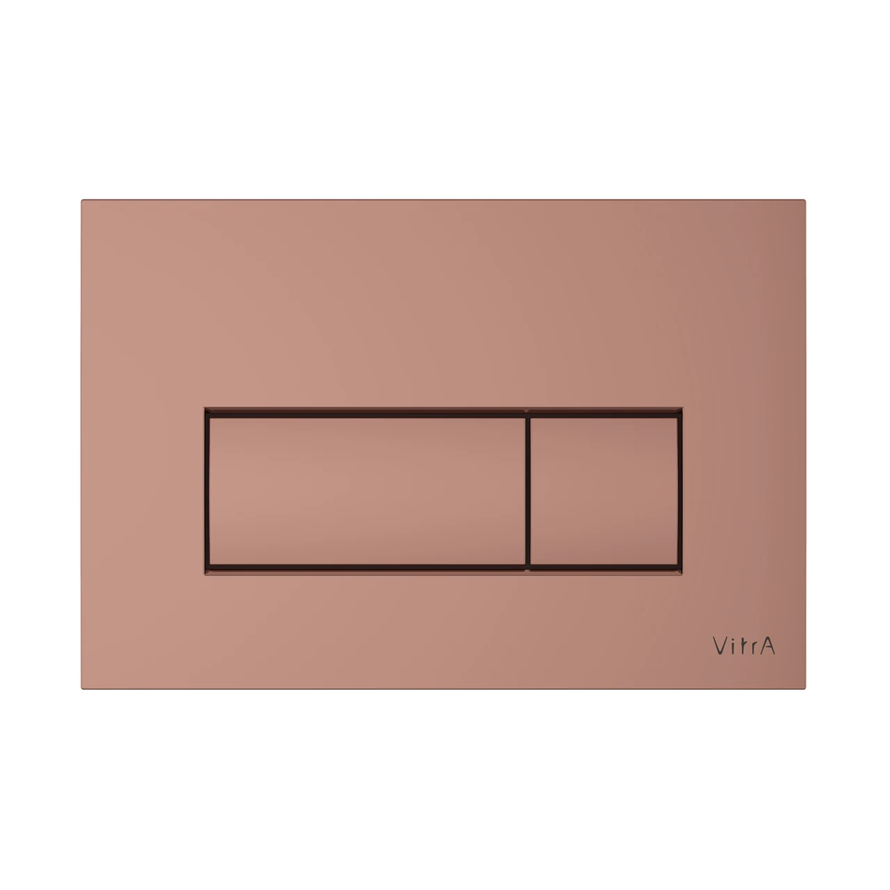 VitrA Loop Square Flush Plate - Soft Copper 740-2340