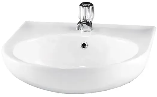 TOTO Wall hung Lavatory 1 Tap Hole (430 x 435 mm) L529V3#W