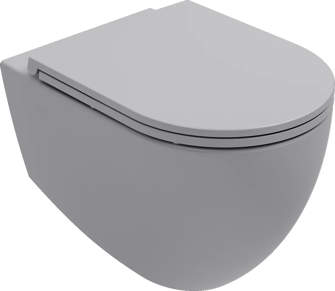 Isvea Infinity Due Wall-Hung Toilet Stone Gray - VORTEX 10NF02003-2V