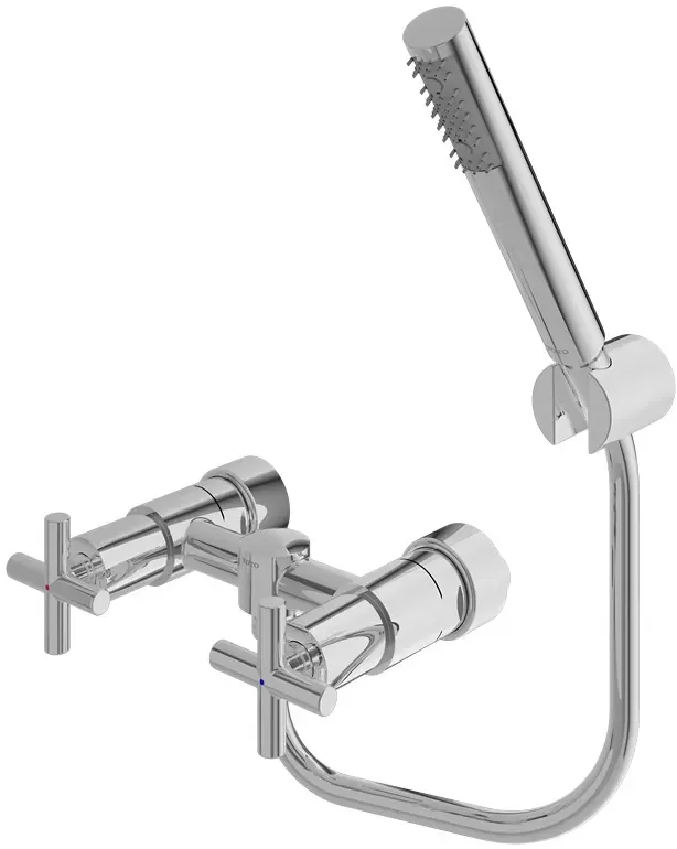 TOTO "Ego II" Cross Handle Combination Shower Set