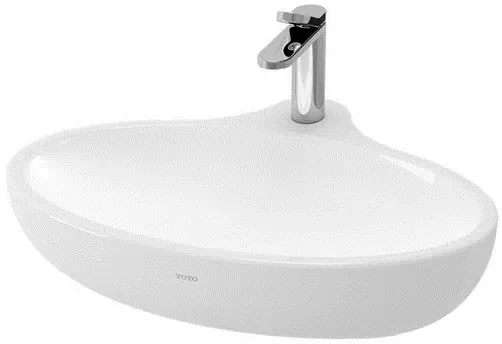 TOTO "Le Muse" Console Lavatory w/bracket (600 x 480 x 150mm) LW813CJW/F#W