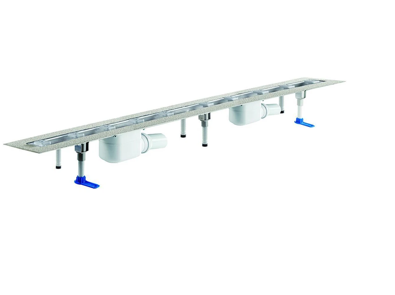 Dallmer Shower channel CeraLine F Duo 1400 mm, DN 50