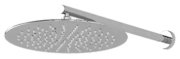 TOTO Fixed Shower Head W/Pipe & Air Drop (L= 400 mm, Ø= 300 mm) (Wall Type) TX488MMC