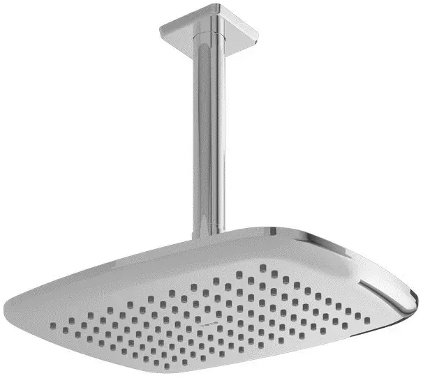TOTO "Opus" Fixed Shower Head W/Pipe (L= 194 mm, 250x200 mm) (Ceiling Type) TX491SON
