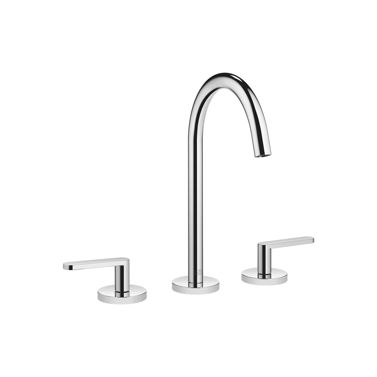 Dornbracht META Three-hole basin mixer with pop-up waste