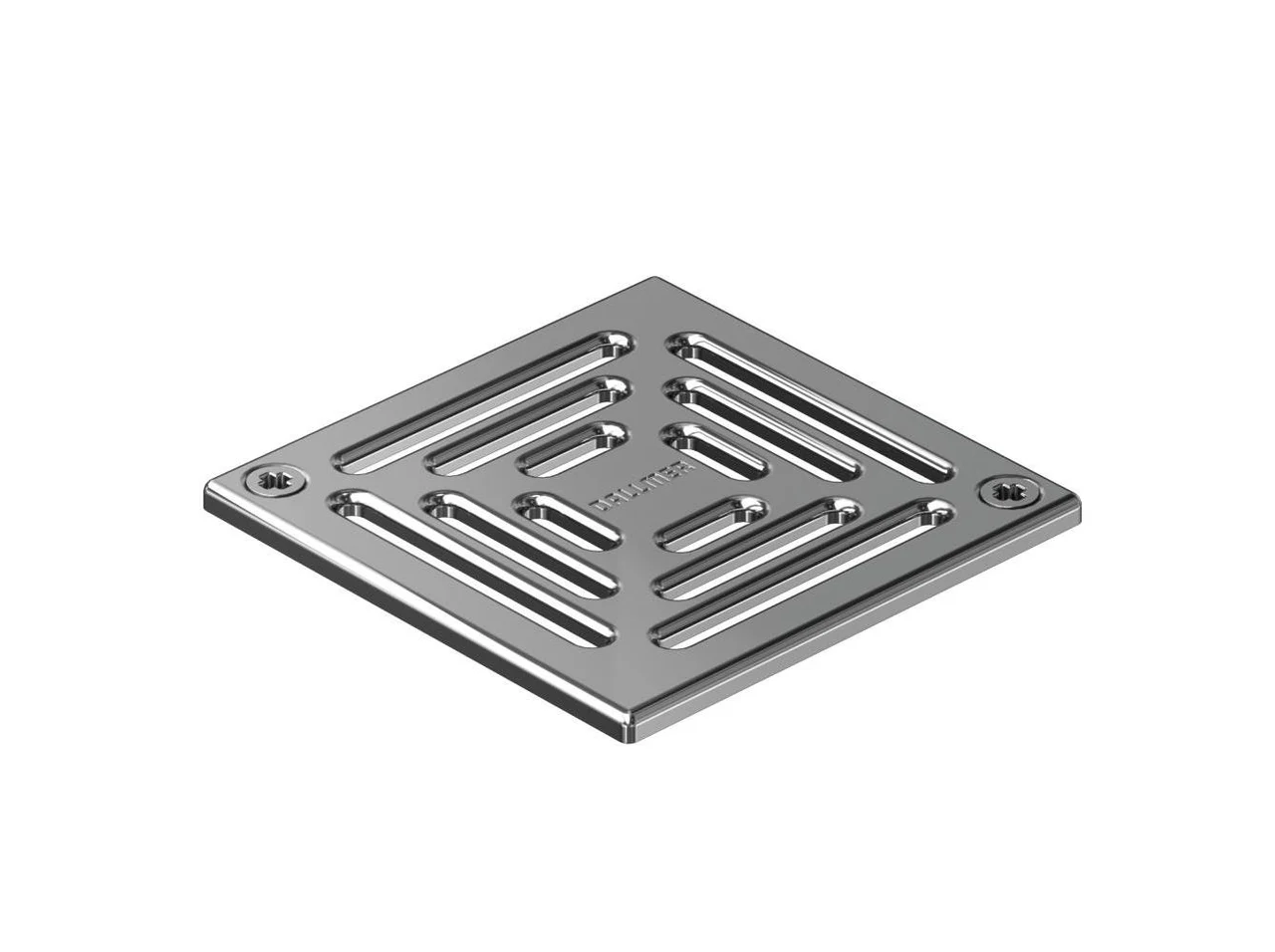 Dallmer Grate EN 115, 115 x 115 mm, secured, with screws 501097