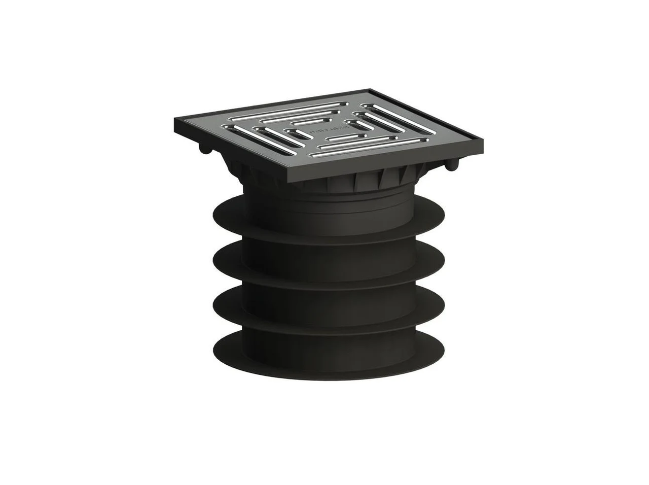 Dallmer Floor drain PRONTO K, DN 125, 120 x 120 mm