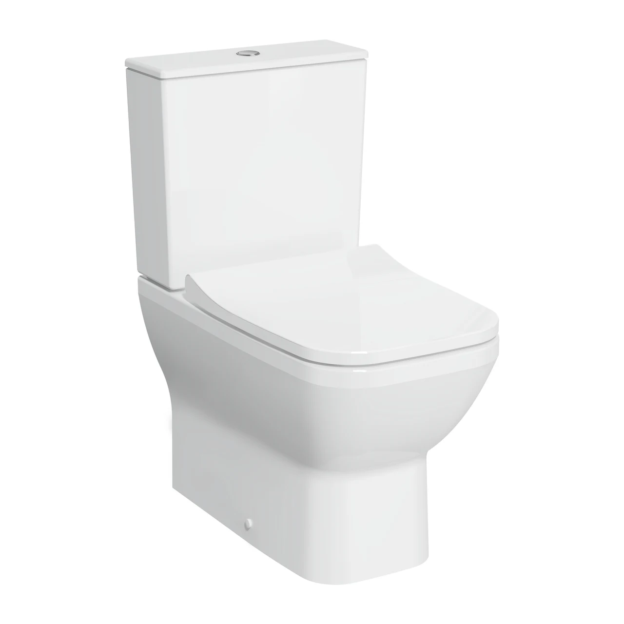 VitrA Integra Square Close-Coupled Toilet - Back-to-Wall 7086B003-7200