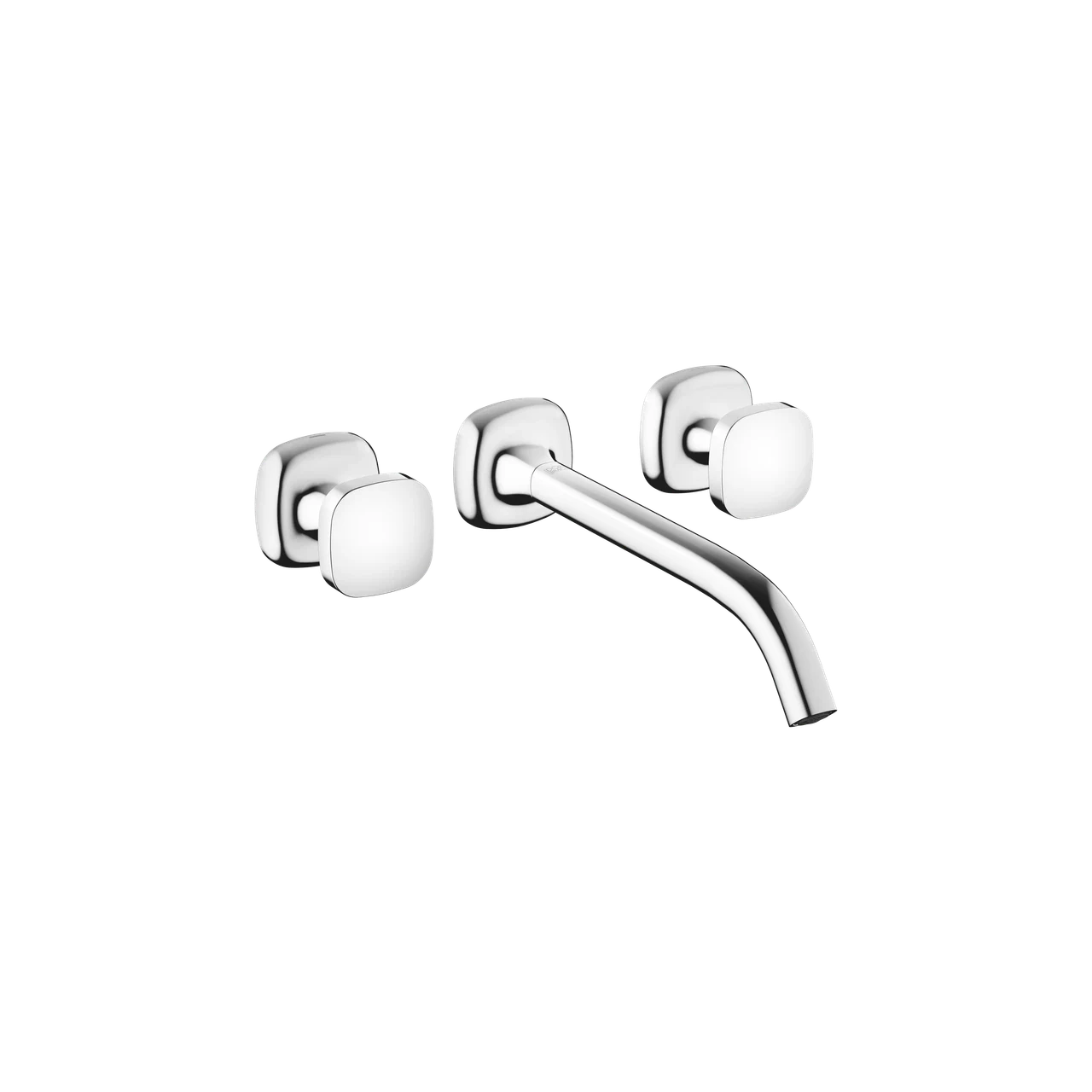 Dornbracht COYA Wall-mounted basin mixer without pop-up waste