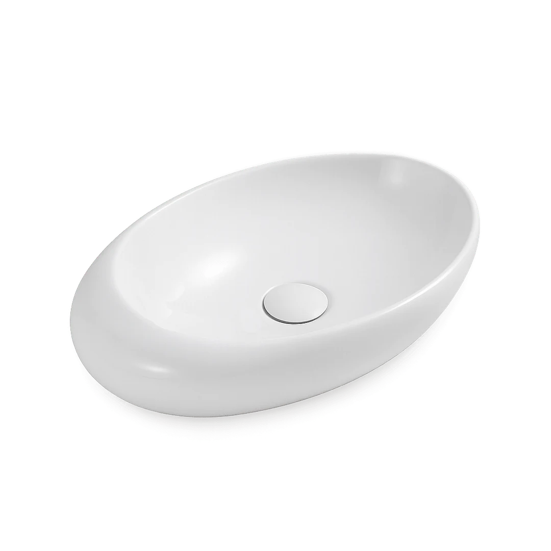 Oceandell Sloped Oval Countertop Washbasin BSA-0420