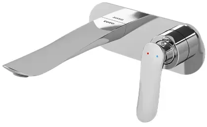TOTO "HA" Single Lever Wall Type Lavatory Faucet