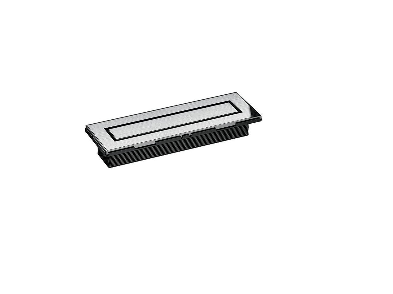 Dallmer Shower channel CeraNiveau satin stainless steel