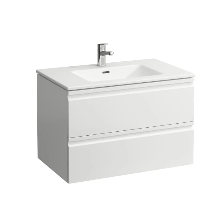 LAUFEN Washbasin with vanity unit 80 × 50 cm H861963
