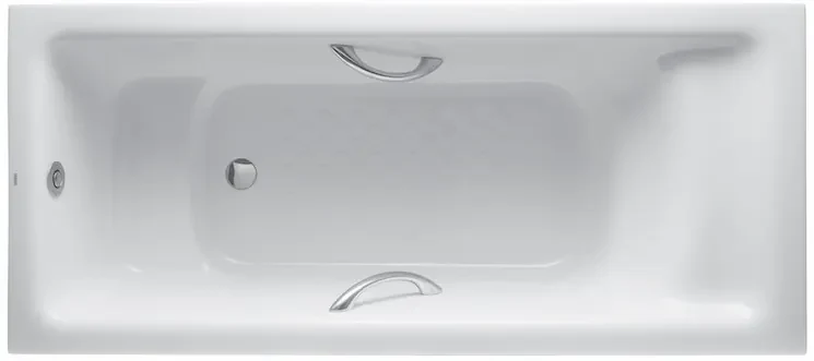 TOTO "Pearl" Acrylic Bathtub w/ hand grip, 203L ( 1700W x 750D x 560H mm ) PPY1780HPE#P