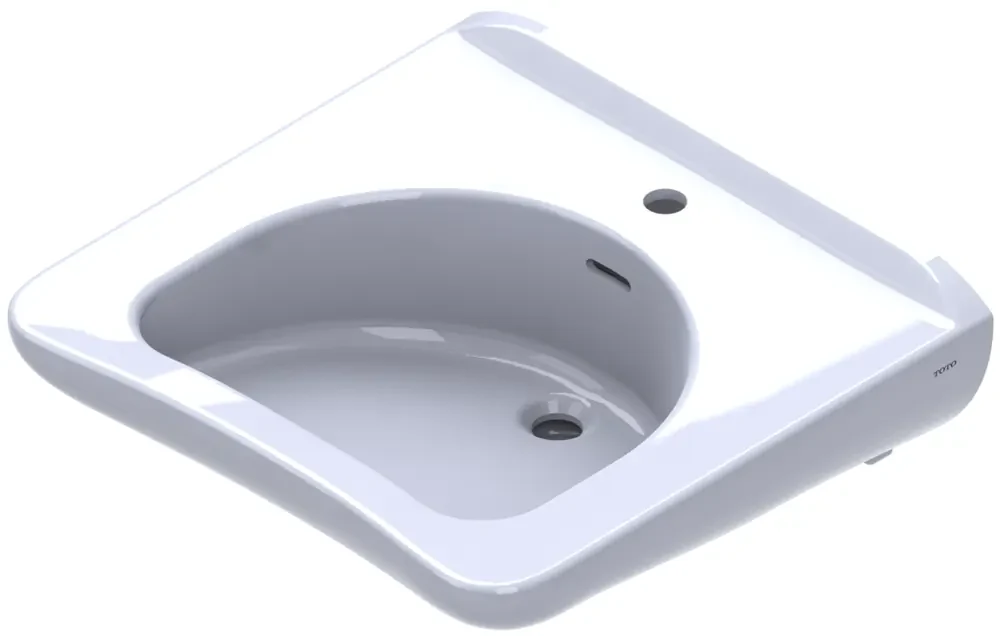 TOTO Lavatory (Disabled) 1 Center Taphole LW103CJ#W