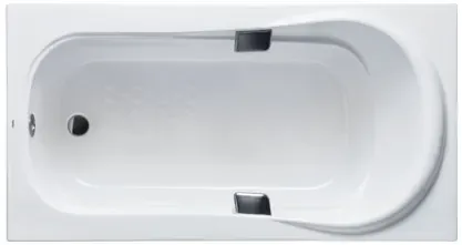 TOTO Acrylic Bathtub w/out hand grip, 232L ( 1700W x 800D x 575H mm ) PAY1720PE#W