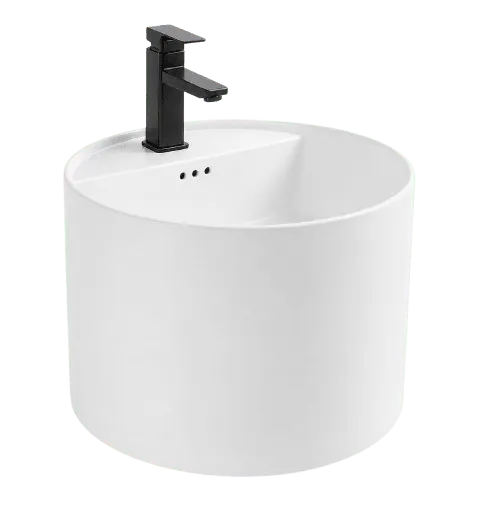 Oceandell Wall-hung Cylindrical Washbasin BDW-0125