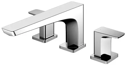 TOTO "GE" Bathtub Filler w/out Shower ( 3 holes ) TBG07201B