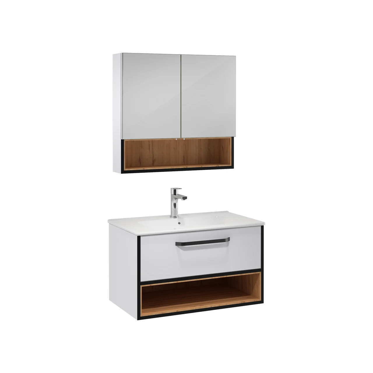 Isvea Ancora Washbasin Unit Detroit 80 cm 22ANS310080I