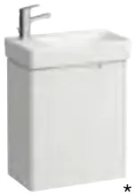 LAUFEN Vanity unit 45,7 × 27 × 51,5 cm H411451