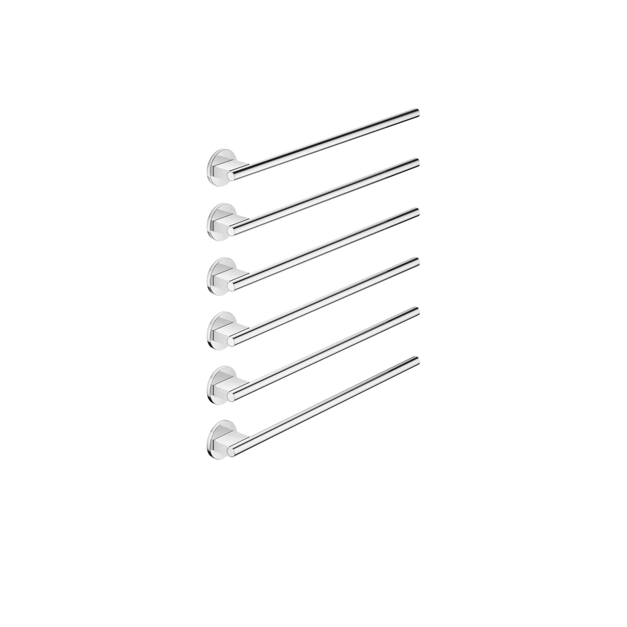 Dornbracht Towel warmer , 6-fold , projection right , without control element