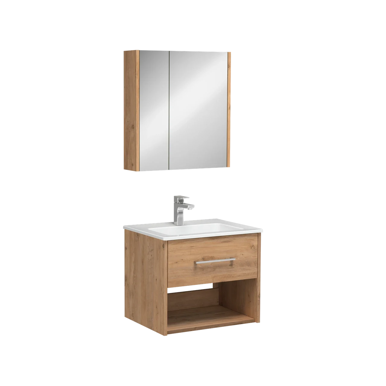 Isvea Combinato Washbasin Cabinet Single Drawer 60 cm 22CMS323060I