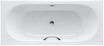 TOTO Enameled Cast Iron Bathtub w/out Hand Grip, 265L ( 1800W x 800D x 470H mm )