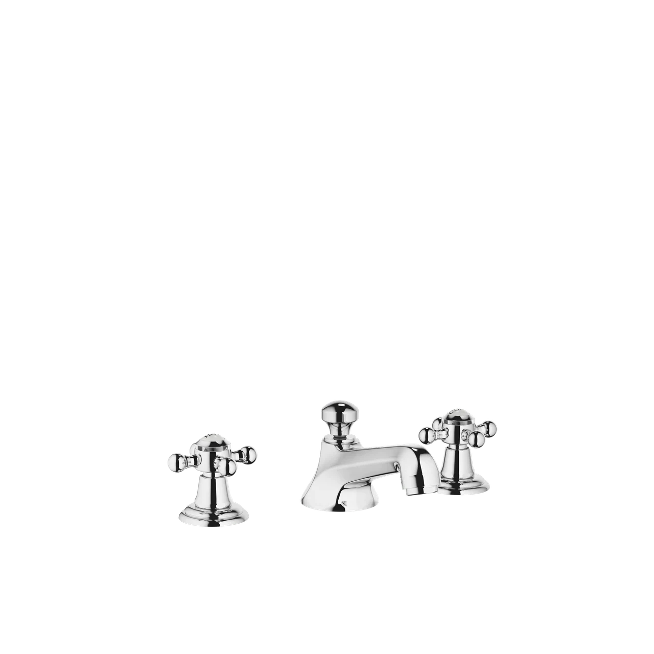 Dornbracht MADISON Three-hole basin mixer with pop-up waste 20700360