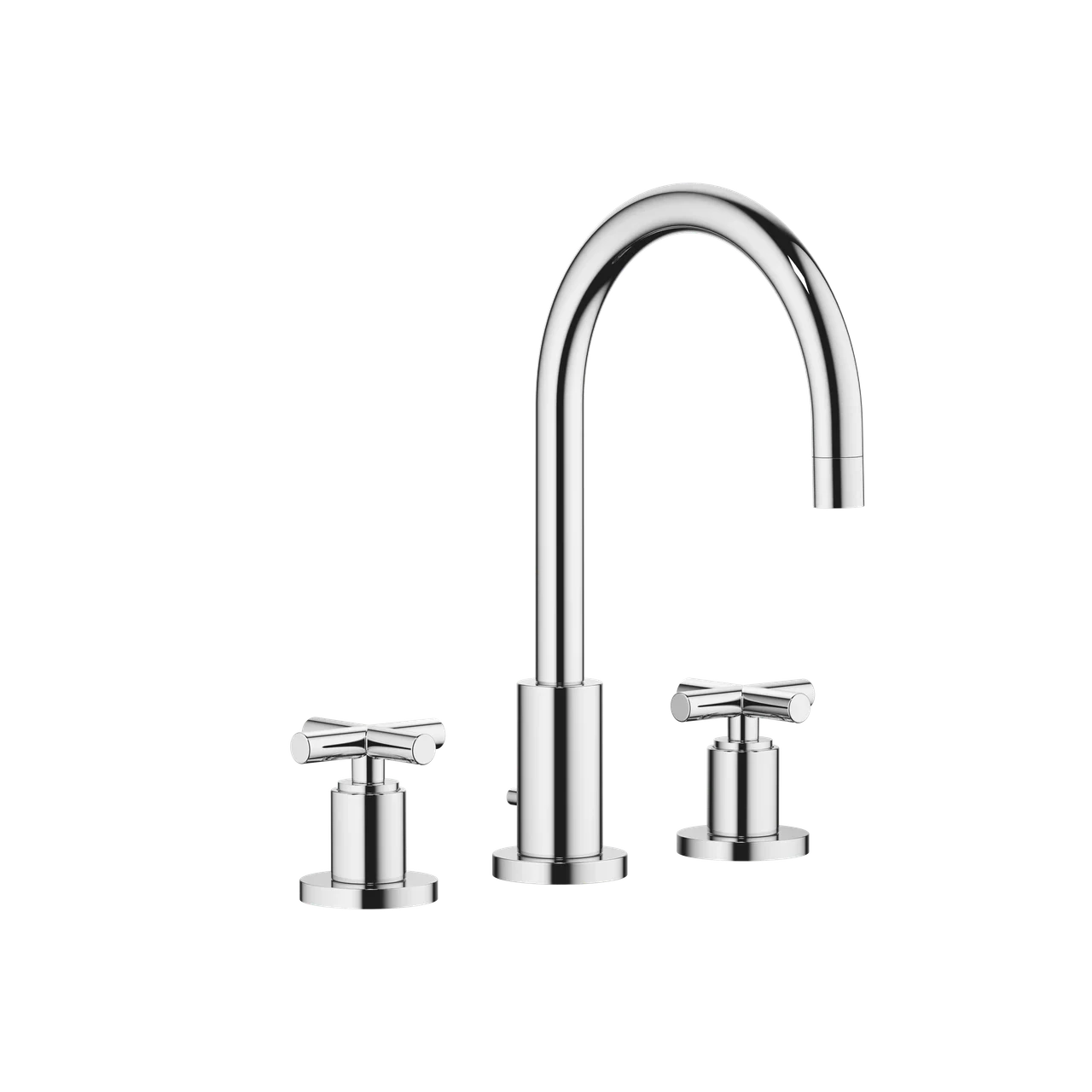 Dornbracht TARA Three-hole basin mixer with pop-up waste 20713892