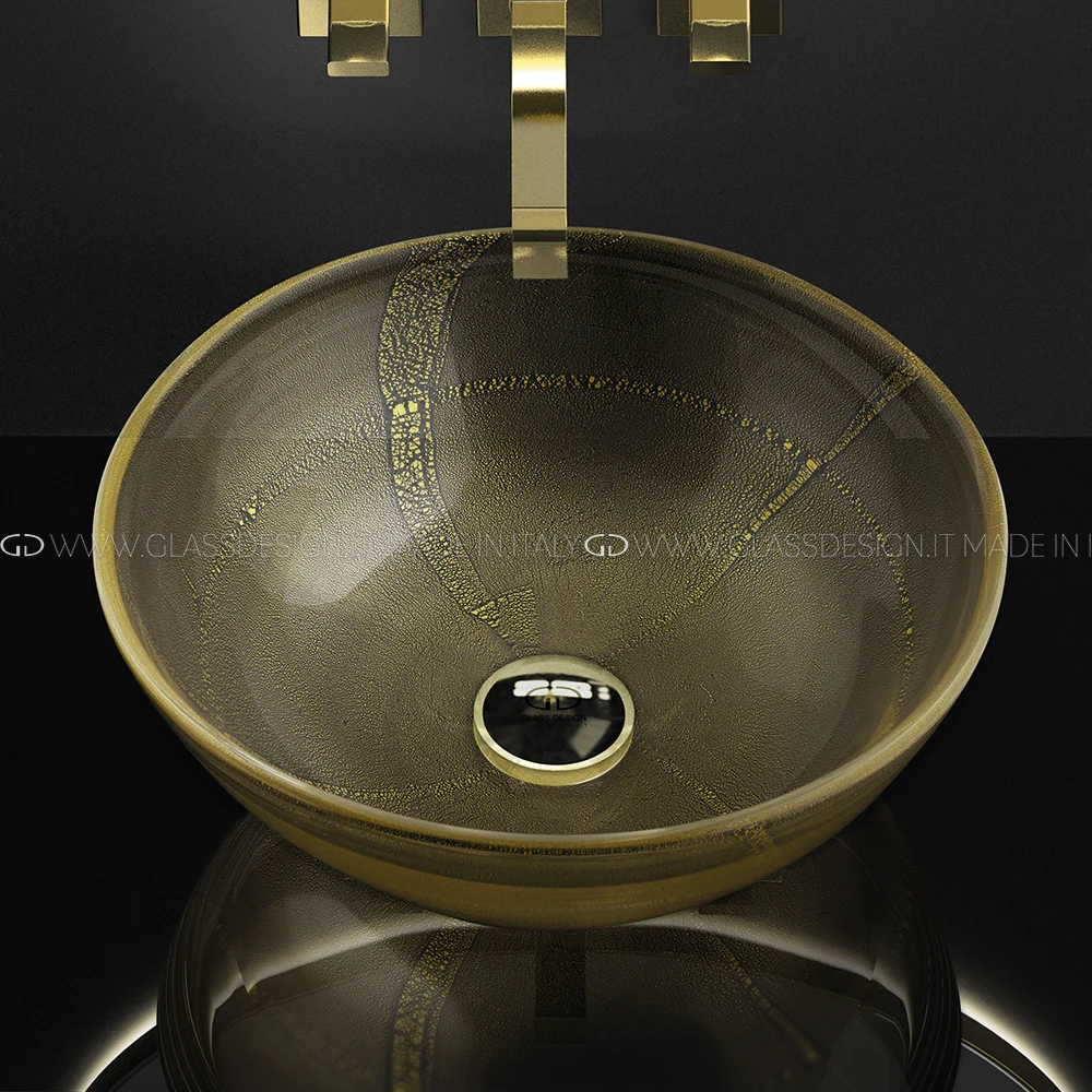 Glass Design Laguna Murano Oro LAGUNAGDF4