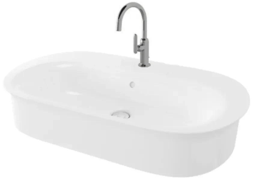 TOTO Hayon series Console Lavatory (1-tap hole with brackets) 690Wx420Dx130H mm