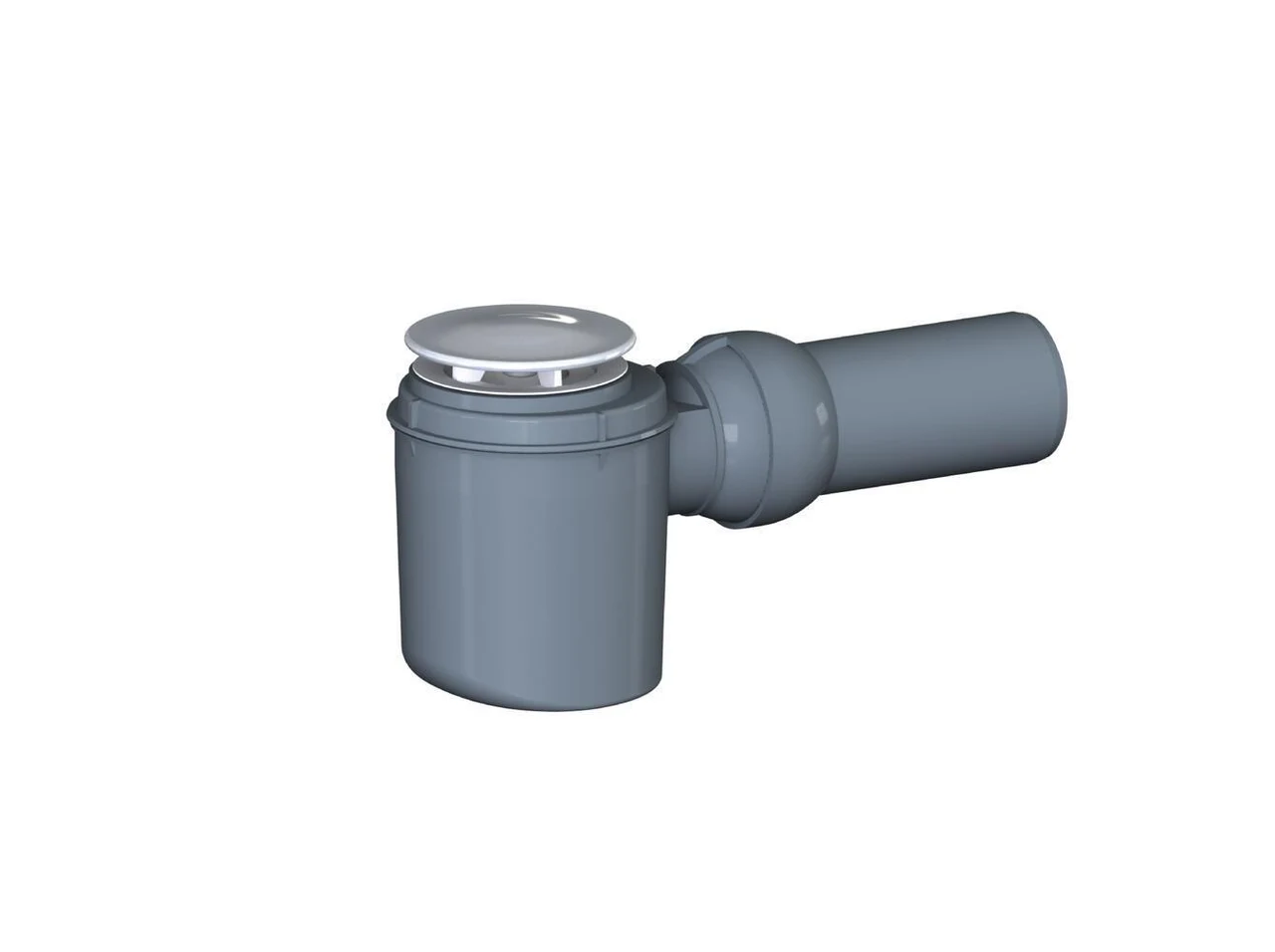 Dallmer Shower trap SOLOS, raised grid chromed, DN 50 150318